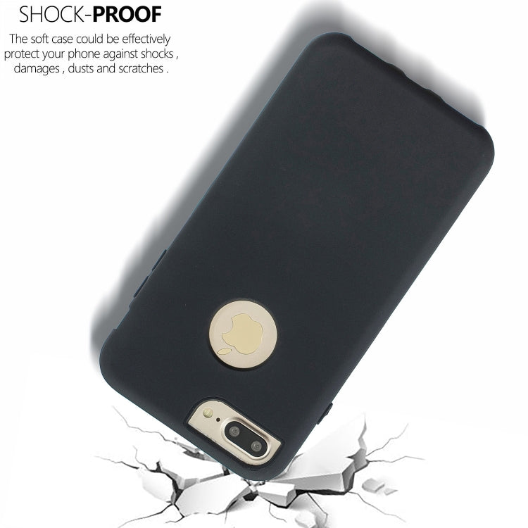 For iPhone 8 Plus / 7 Plus 3 in 1 Shockproof PC + Silicon Case