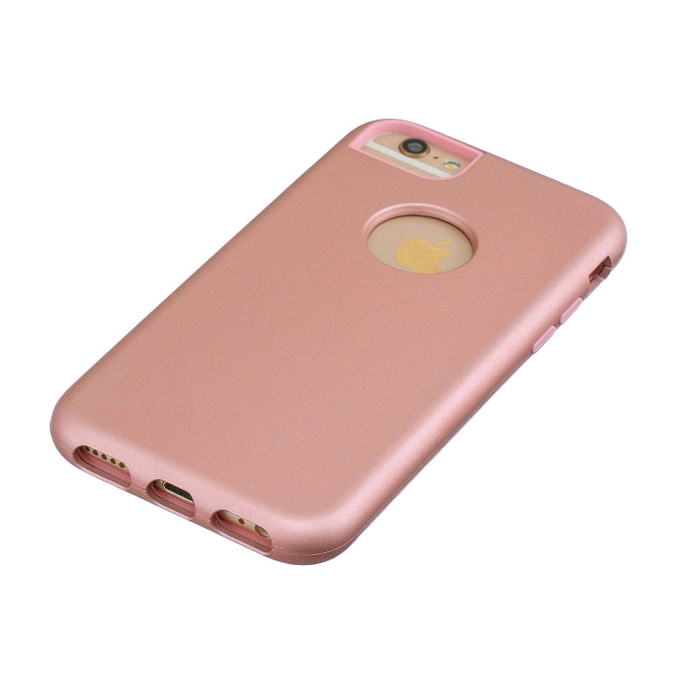 For iPhone 6s Plus / 6 Plus 3 in 1 Shockproof PC + Silicon Case
