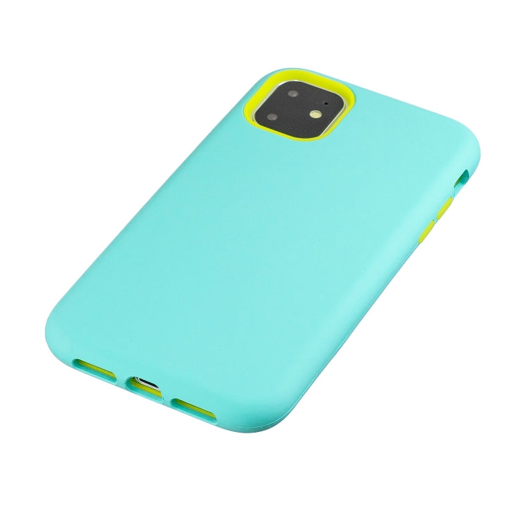 For iPhone 11 3 in 1 Shockproof PC + Silicon Case