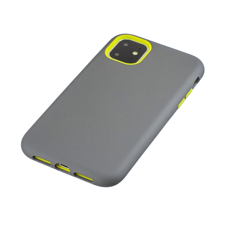 For iPhone 11 3 in 1 Shockproof PC + Silicon Case