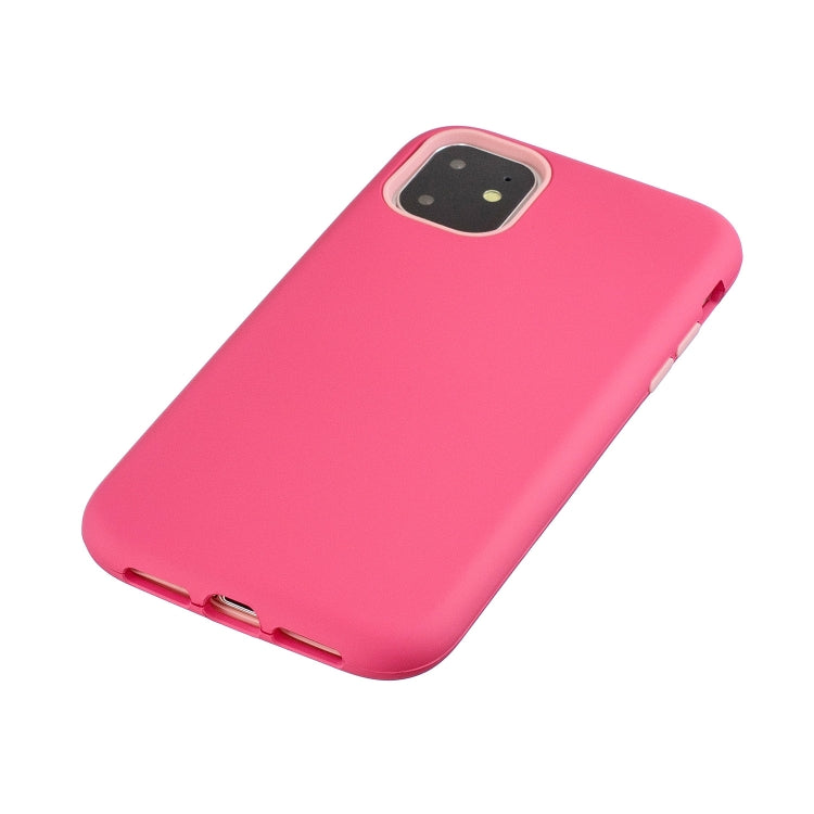 For iPhone 11 3 in 1 Shockproof PC + Silicon Case
