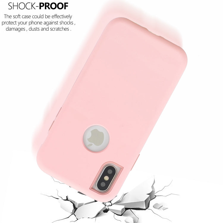 For iPhone XR 3 in 1 Shockproof PC + Silicon Case