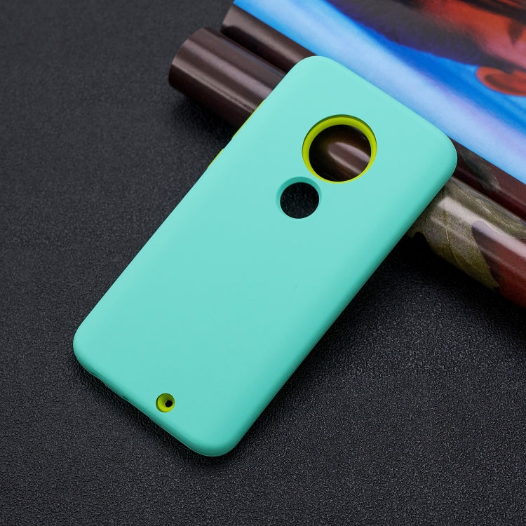 For Motorola Moto G7 3 in 1 Shockproof PC + Silicon Case