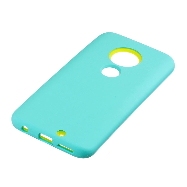 For Motorola Moto G7 3 in 1 Shockproof PC + Silicon Case