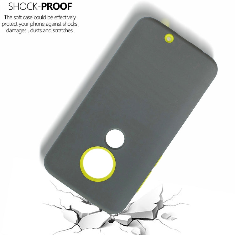 For Motorola Moto G7 3 in 1 Shockproof PC + Silicon Case