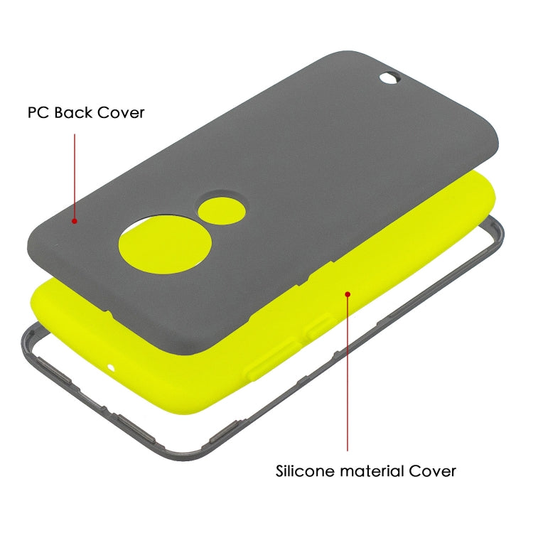 For Motorola Moto G7 3 in 1 Shockproof PC + Silicon Case