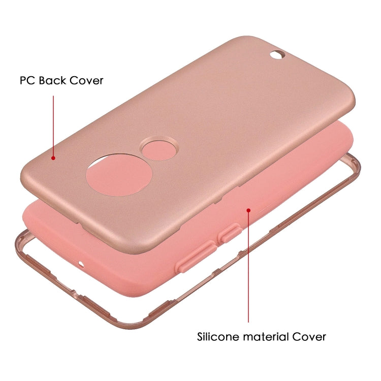 For Motorola Moto G7 3 in 1 Shockproof PC + Silicon Case