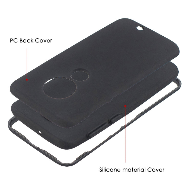 For Motorola Moto G7 3 in 1 Shockproof PC + Silicon Case