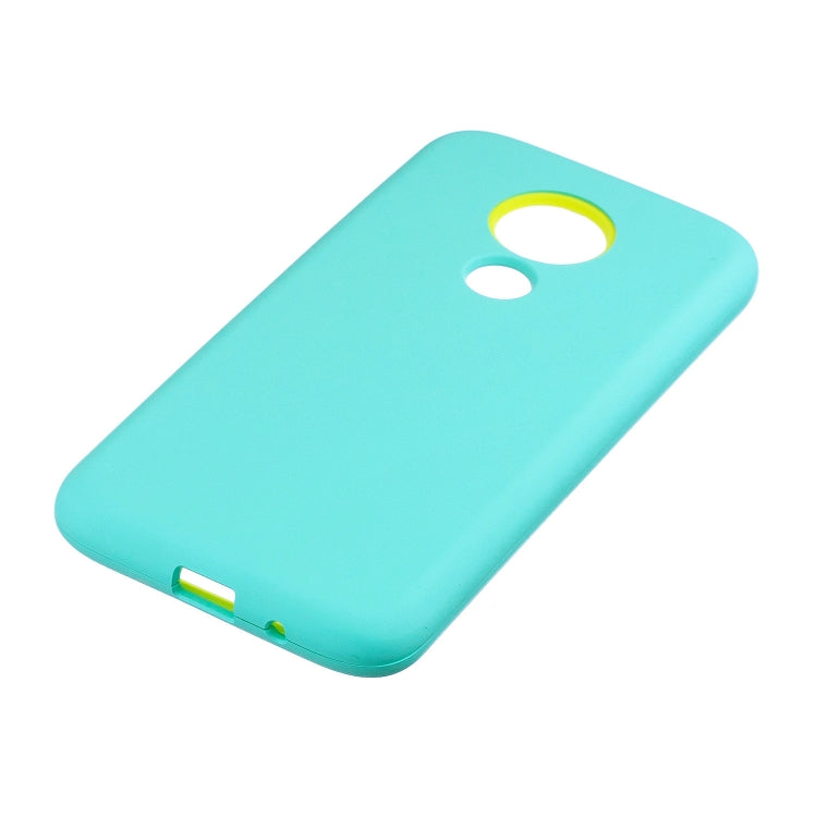 For Motorola Moto G7 Power 3 in 1 Shockproof PC + Silicon Case