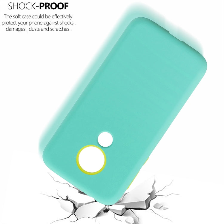 For Motorola Moto G7 Power 3 in 1 Shockproof PC + Silicon Case