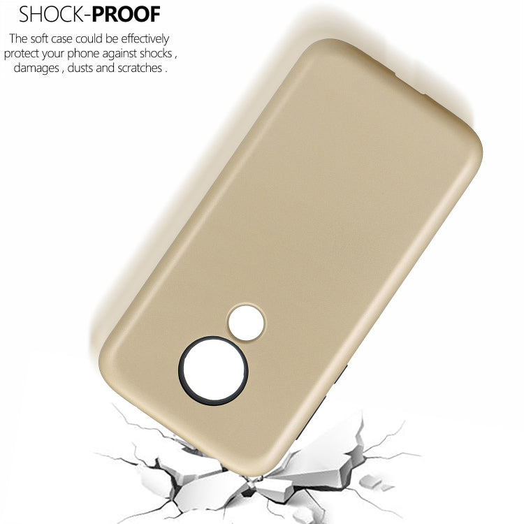 For Motorola Moto G7 Power 3 in 1 Shockproof PC + Silicon Case
