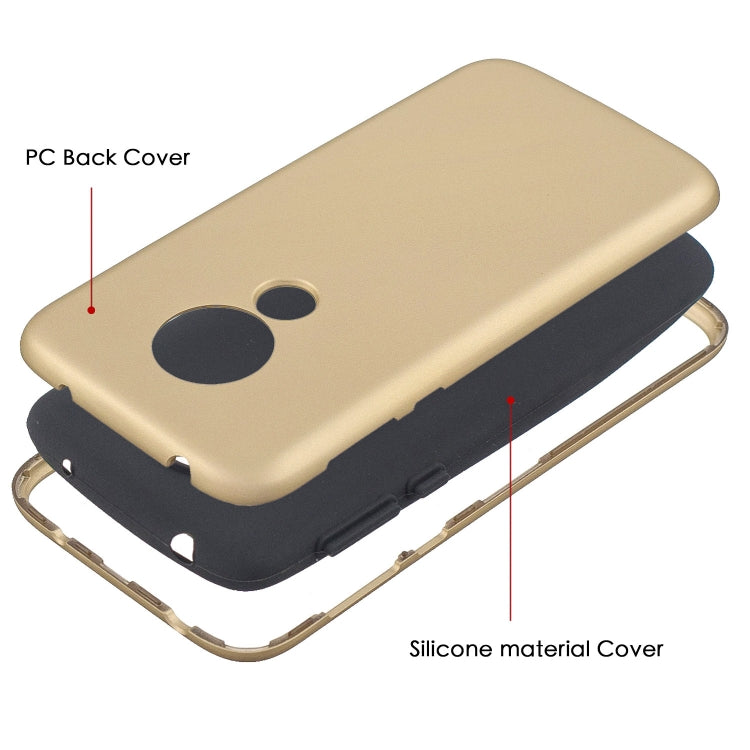 For Motorola Moto G7 Power 3 in 1 Shockproof PC + Silicon Case