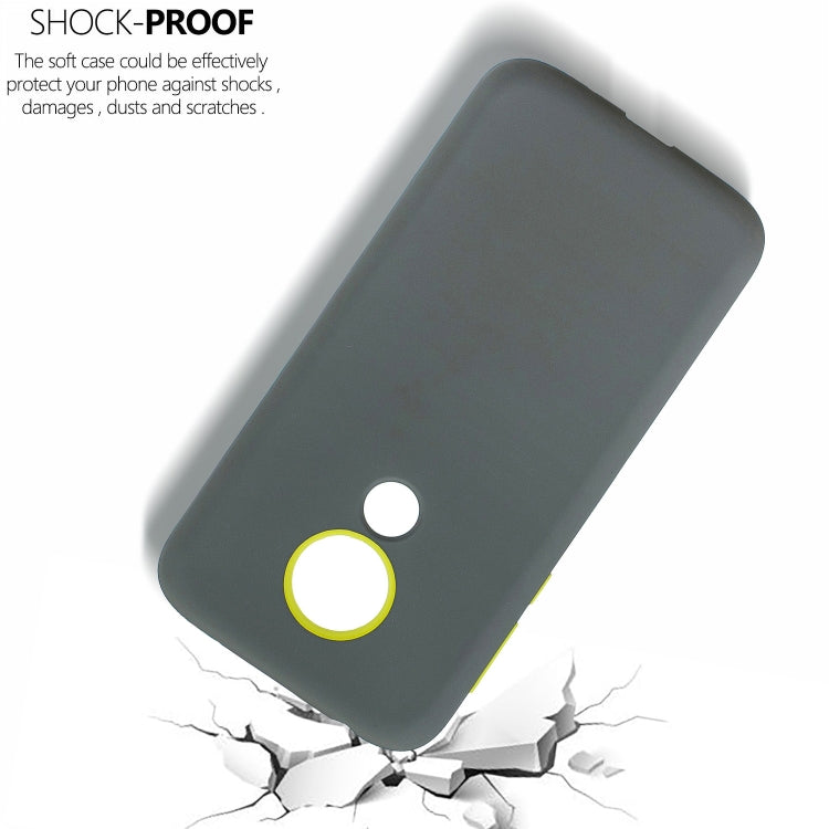 For Motorola Moto G7 Power 3 in 1 Shockproof PC + Silicon Case