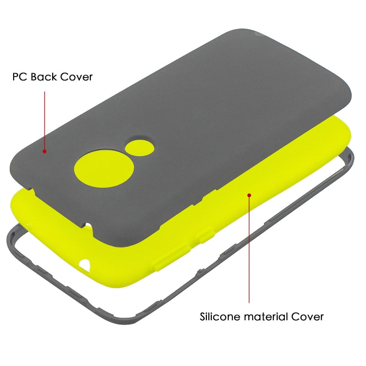 For Motorola Moto G7 Power 3 in 1 Shockproof PC + Silicon Case