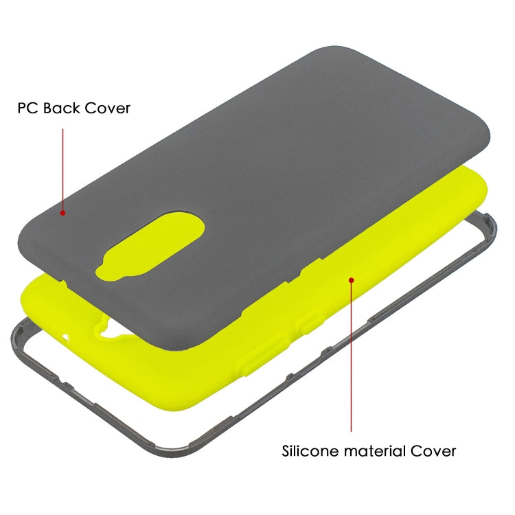 For Huawei Mate 10 Lite 3 in 1 Shockproof PC + Silicon Case