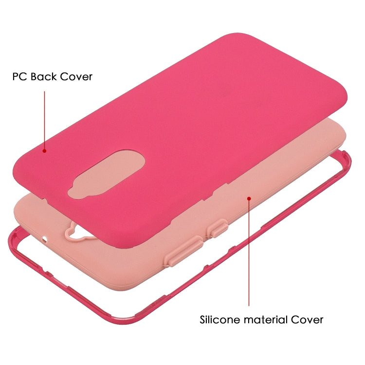 For Huawei Mate 10 Lite 3 in 1 Shockproof PC + Silicon Case