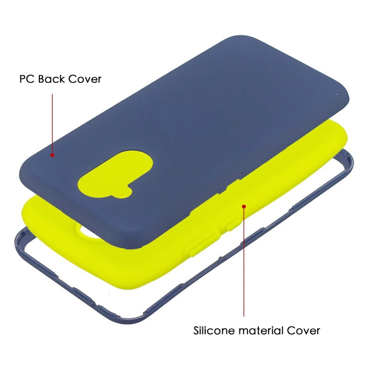 For Huawei Mate 20 Lite 3 in 1 Shockproof PC + Silicon Case