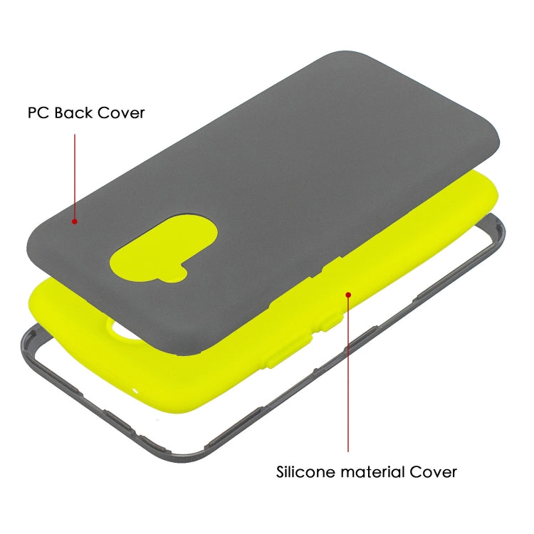 For Huawei Mate 20 Lite 3 in 1 Shockproof PC + Silicon Case