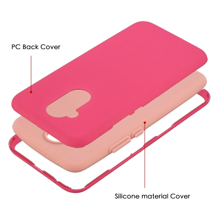 For Huawei Mate 20 Lite 3 in 1 Shockproof PC + Silicon Case