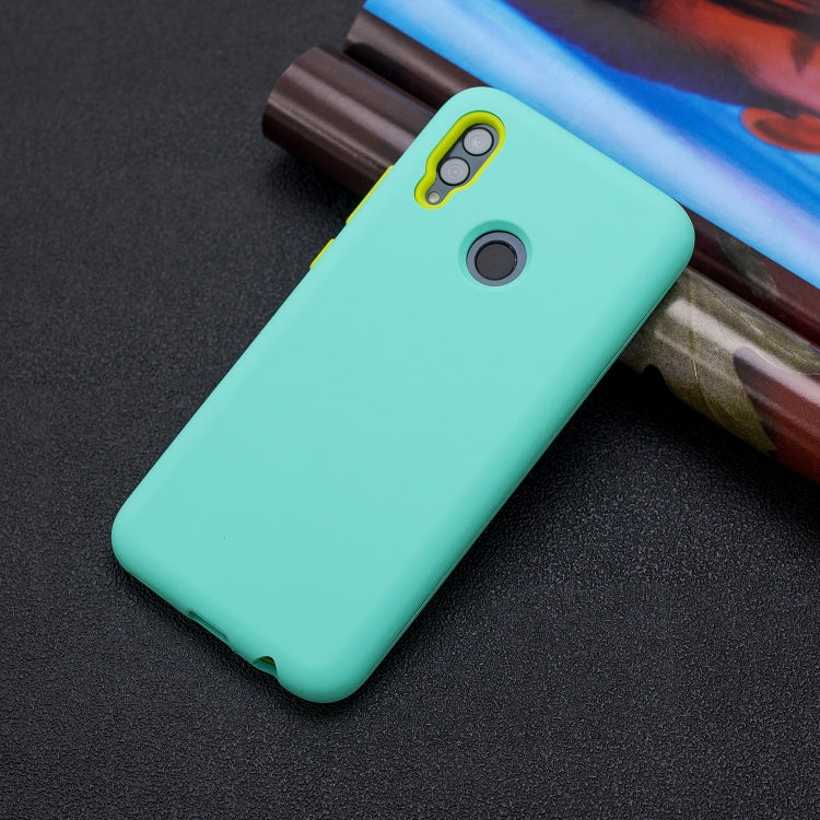 For Huawei P Smart (2019) 3 in 1 Shockproof PC + Silicon Case