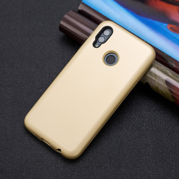 For Huawei P Smart (2019) 3 in 1 Shockproof PC + Silicon Case