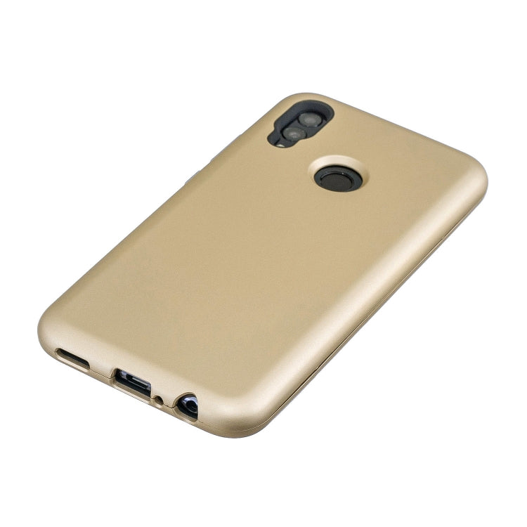 For Huawei P Smart (2019) 3 in 1 Shockproof PC + Silicon Case