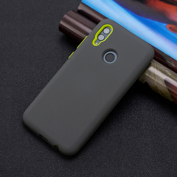 For Huawei P Smart (2019) 3 in 1 Shockproof PC + Silicon Case