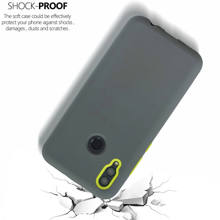 For Huawei P Smart (2019) 3 in 1 Shockproof PC + Silicon Case