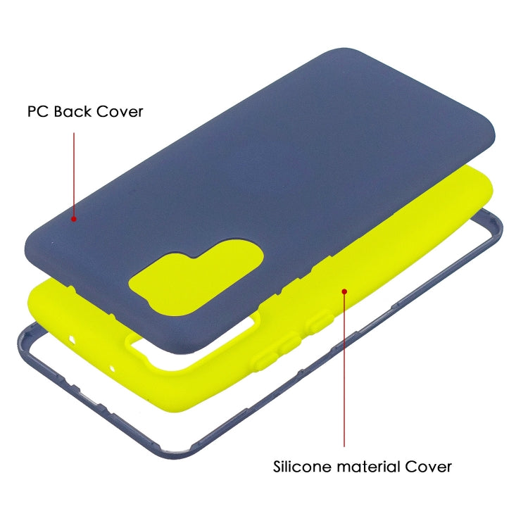 For Huawei P30 Pro 3 in 1 Shockproof PC + Silicon Case