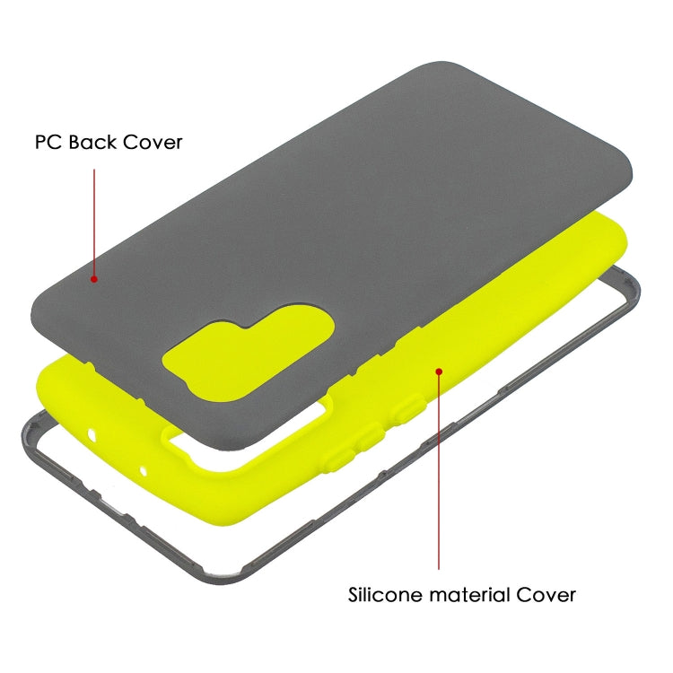 For Huawei P30 Pro 3 in 1 Shockproof PC + Silicon Case