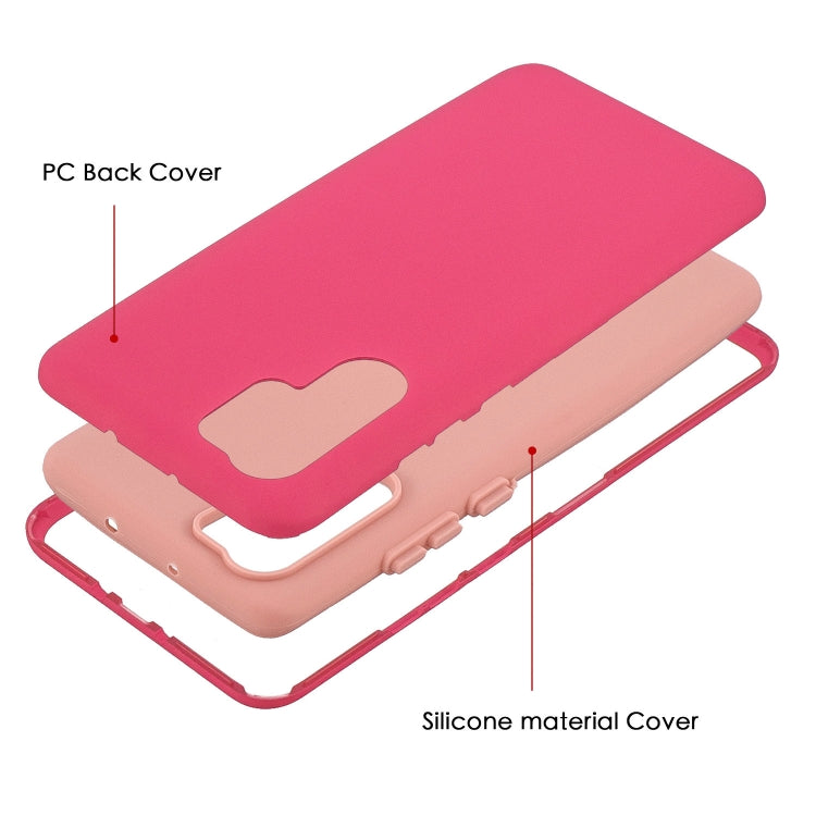 For Huawei P30 Pro 3 in 1 Shockproof PC + Silicon Case