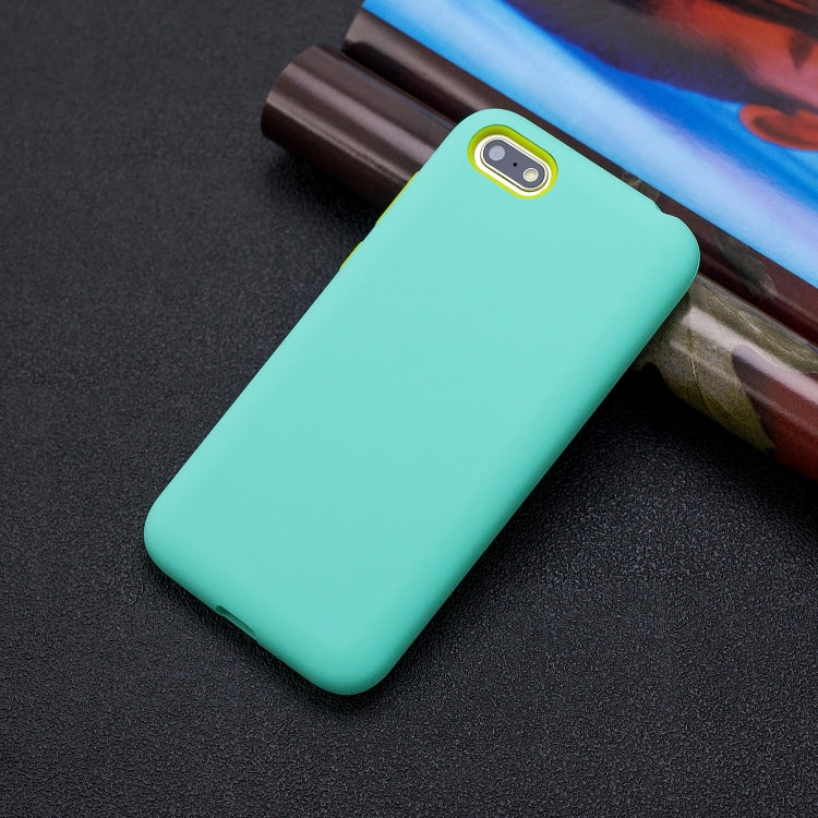 For Huawei Y5 (2018) 3 in 1 Shockproof PC + Silicon Case