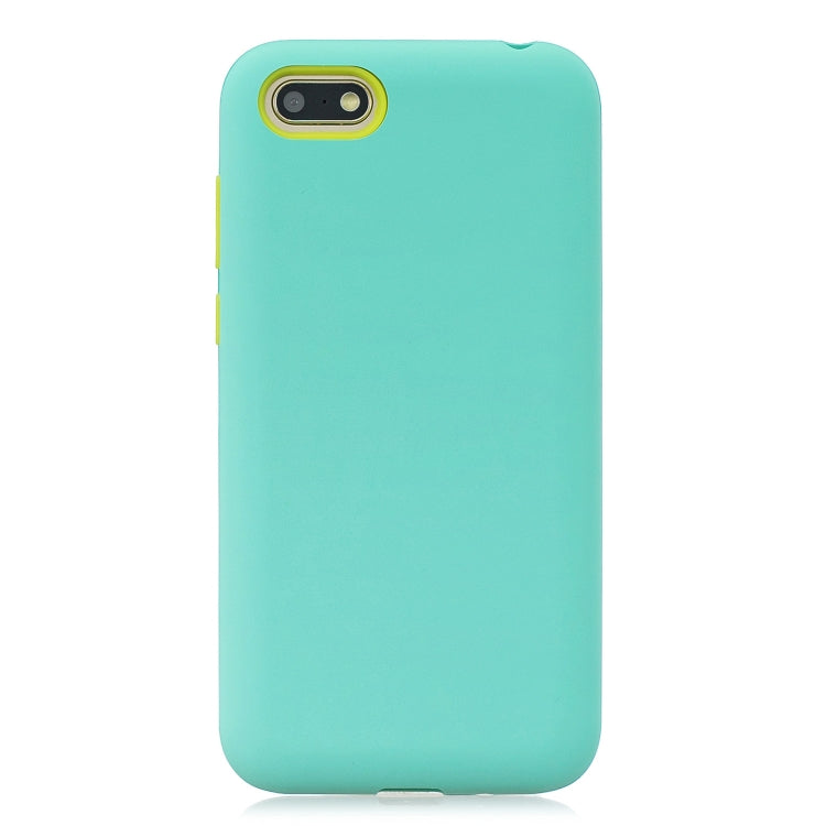For Huawei Y5 (2018) 3 in 1 Shockproof PC + Silicon Case