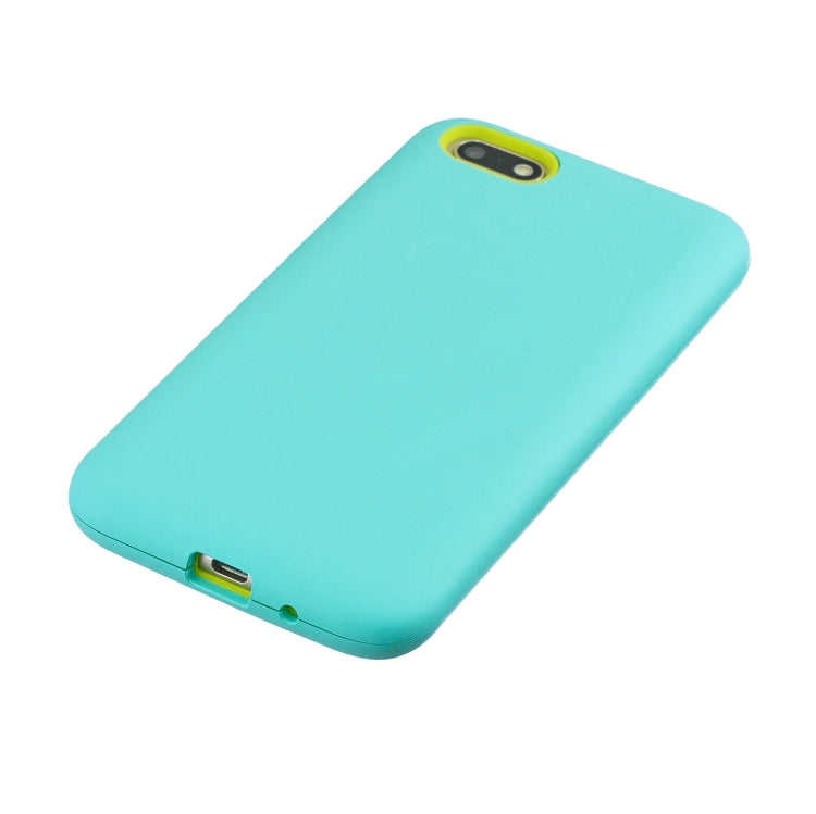 For Huawei Y5 (2018) 3 in 1 Shockproof PC + Silicon Case