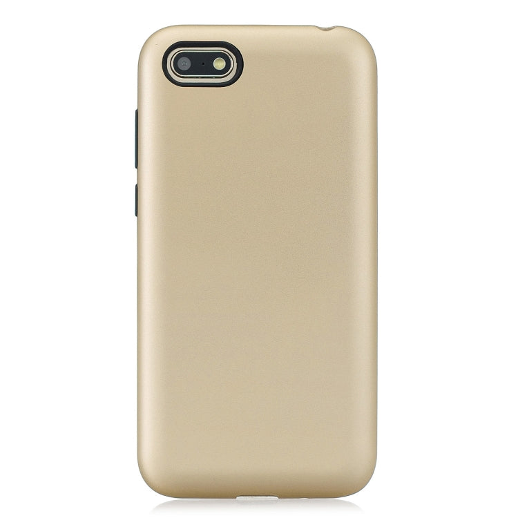 For Huawei Y5 (2018) 3 in 1 Shockproof PC + Silicon Case