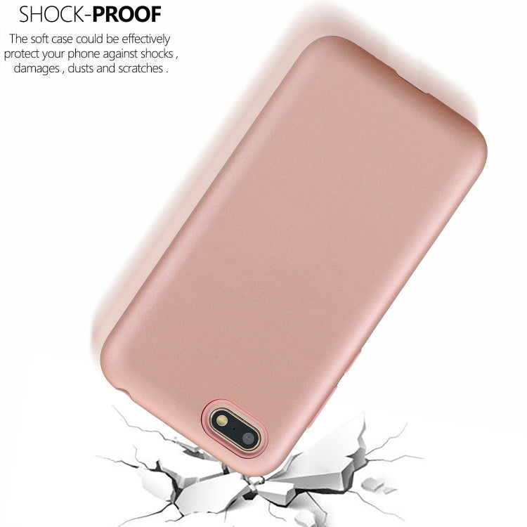 For Huawei Y5 (2018) 3 in 1 Shockproof PC + Silicon Case