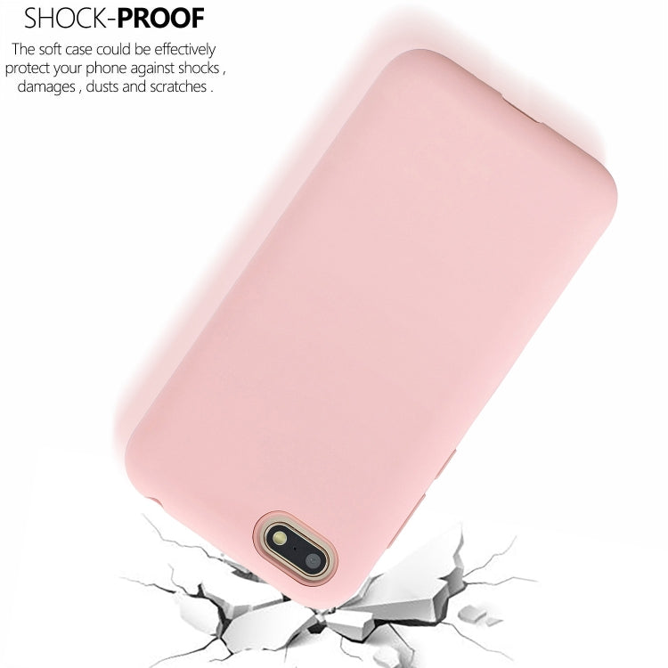 For Huawei Y5 (2018) 3 in 1 Shockproof PC + Silicon Case