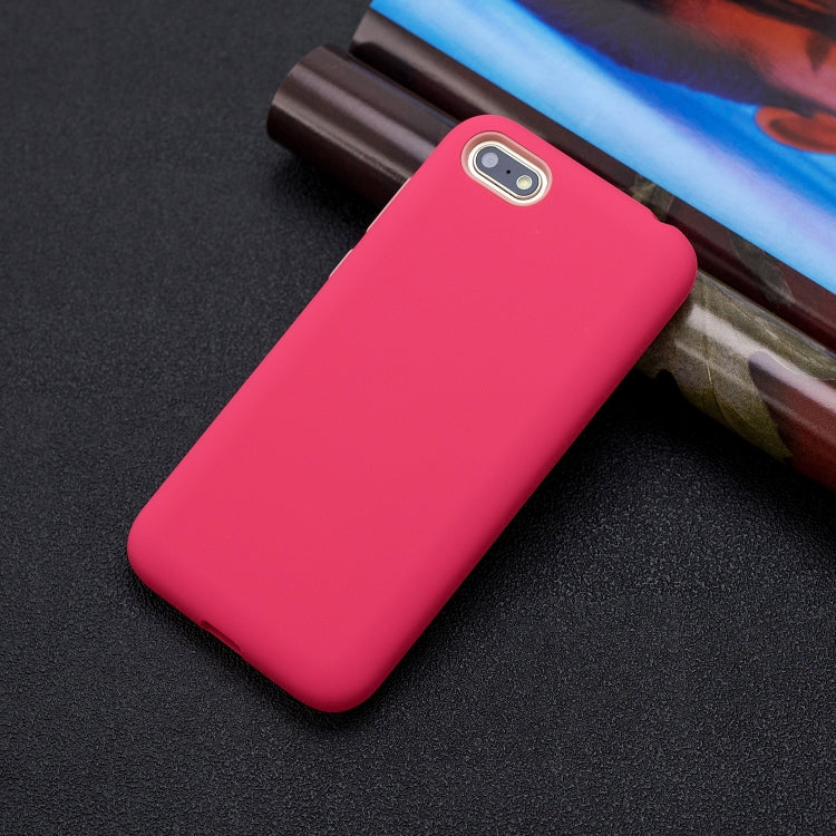For Huawei Y5 (2018) 3 in 1 Shockproof PC + Silicon Case