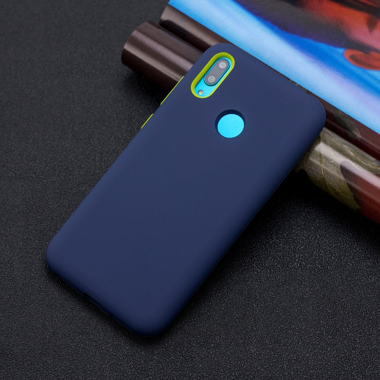 For Huawei Y6 (2019) 3 in 1 Shockproof PC + Silicon Case