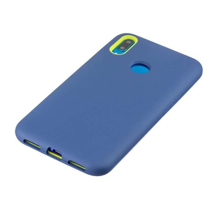 For Huawei Y6 (2019) 3 in 1 Shockproof PC + Silicon Case