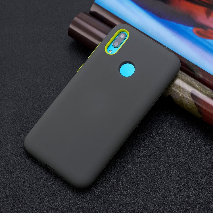 For Huawei Y6 (2019) 3 in 1 Shockproof PC + Silicon Case