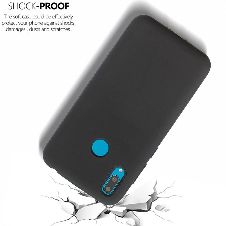 For Huawei Y6 (2019) 3 in 1 Shockproof PC + Silicon Case