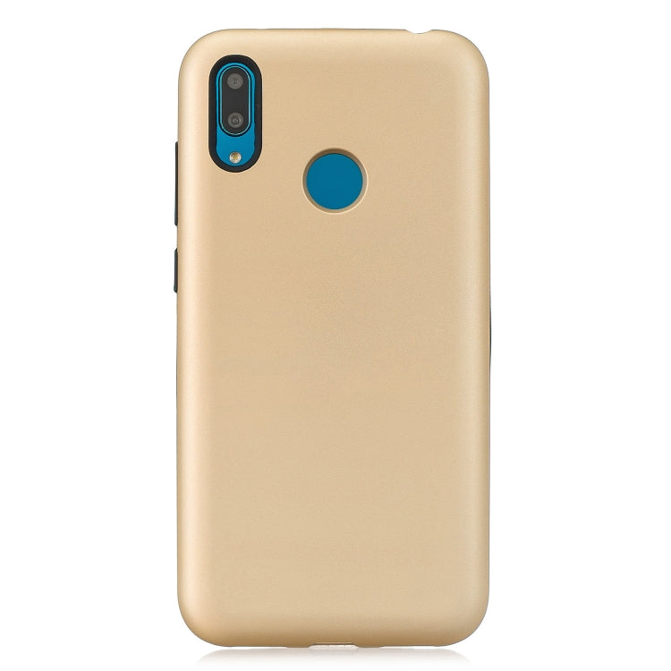 For Huawei Y7 (2019) 3 in 1 Shockproof PC + Silicon Case