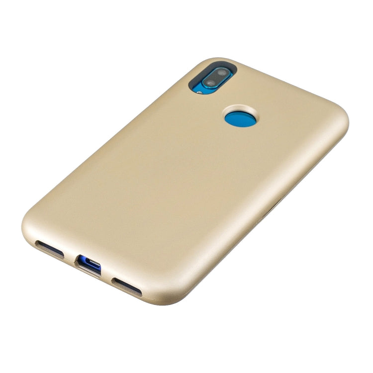 For Huawei Y7 (2019) 3 in 1 Shockproof PC + Silicon Case