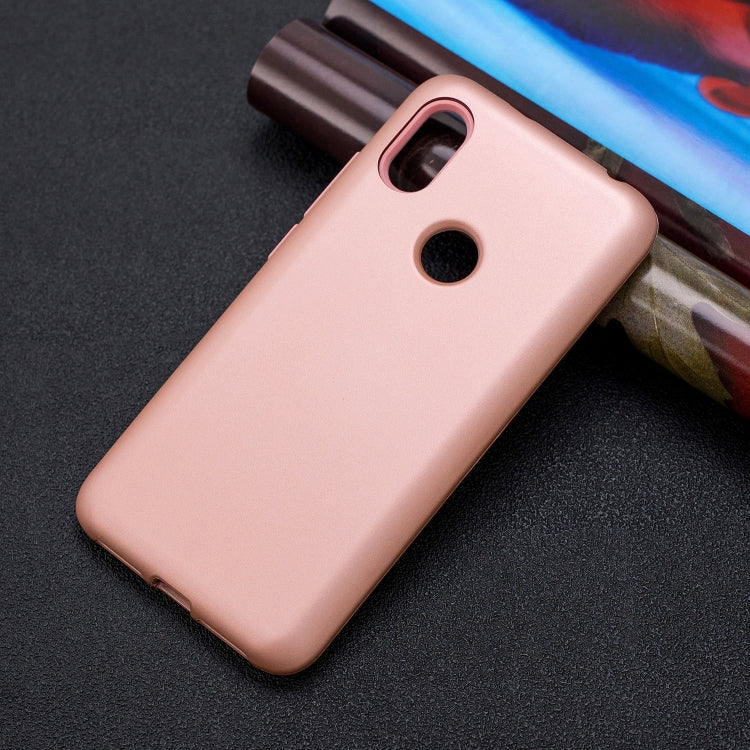 For Huawei Y7 (2019) 3 in 1 Shockproof PC + Silicon Case