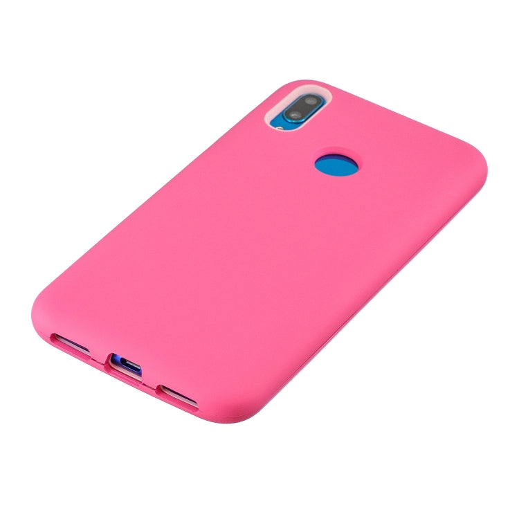 For Huawei Y7 (2019) 3 in 1 Shockproof PC + Silicon Case