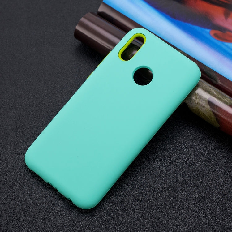 For Huawei Y9 (2019) 3 in 1 Shockproof PC + Silicon Case
