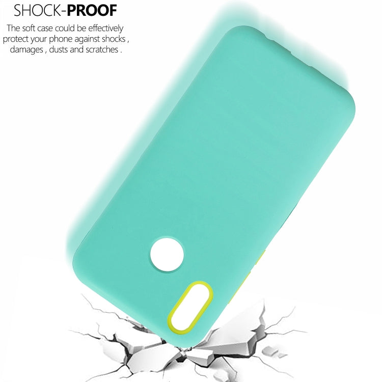 For Huawei Y9 (2019) 3 in 1 Shockproof PC + Silicon Case