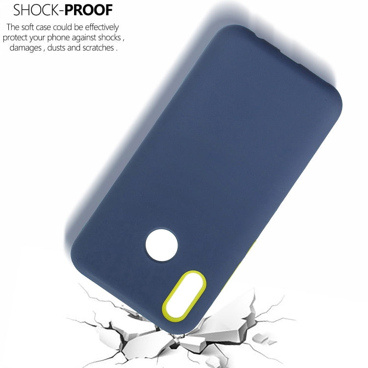 For Huawei Y9 (2019) 3 in 1 Shockproof PC + Silicon Case