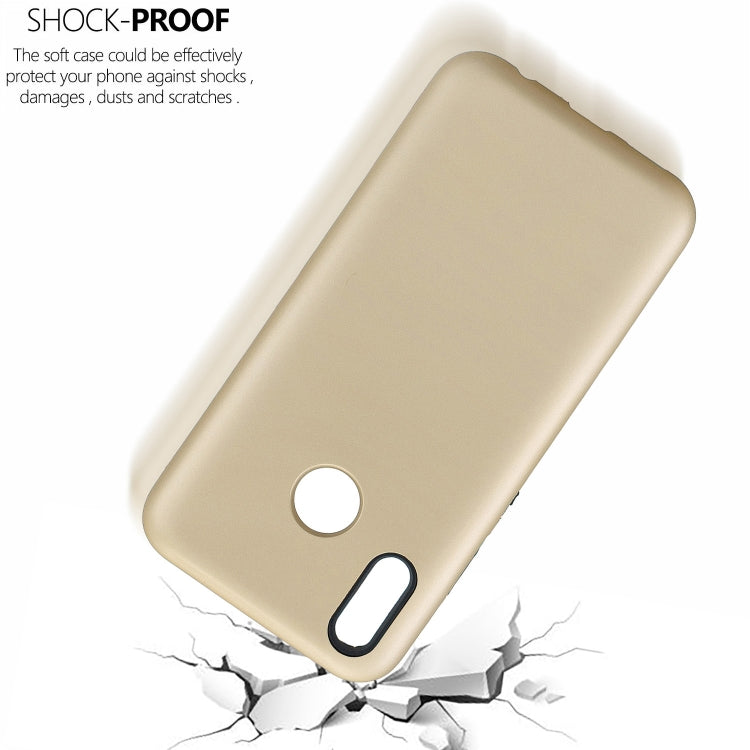 For Huawei Y9 (2019) 3 in 1 Shockproof PC + Silicon Case